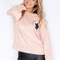 Pink Circle of Stars Jumper