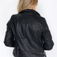 Black Faux Leather Jacket