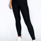 Black Thick Leggings with V Waist Band