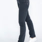 Twist Graphite Jeans with Diamante Detail on Back Pockets