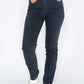 Twist Graphite Jeans with Diamante Detail on Back Pockets