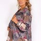 Zapara Pink Suede Patchwork Jacket