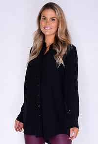 Opus Black Button Down Shirt