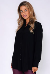 Opus Black Button Down Shirt