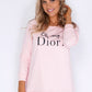 Blush 'oh my Dior' Jumper