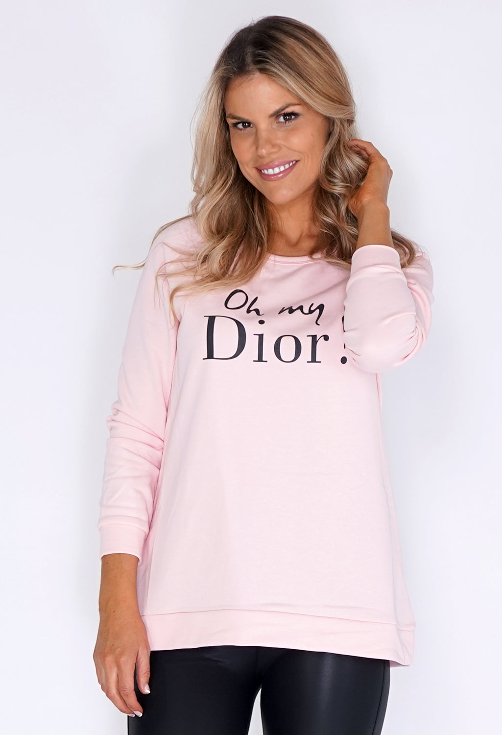 Blush 'oh my Dior' Jumper