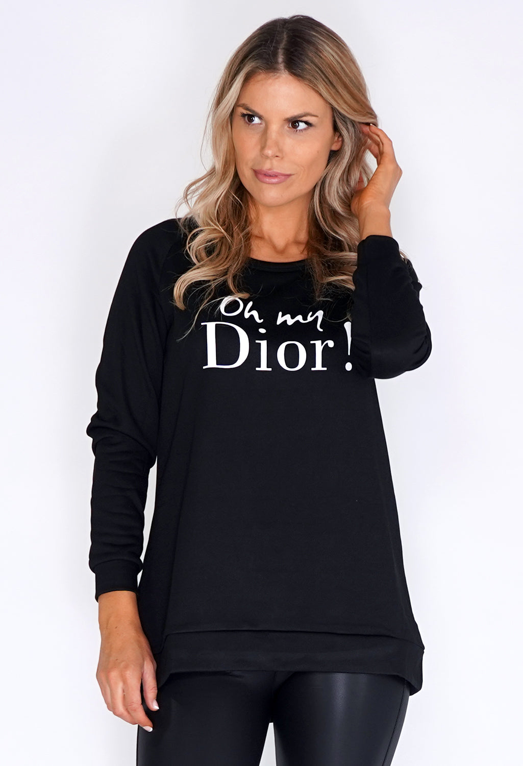 Black 'oh my Dior' Jumper