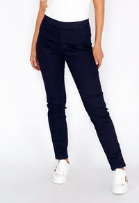 Twist Navy Slim Leg Pull Up Jeans