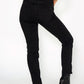 Charcoal 5 Pocket, Comfort Fit High Rise Jeans