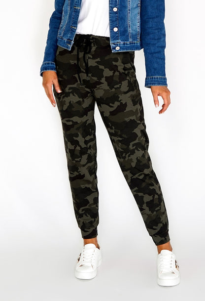 Zapara Khaki Camo Joggers