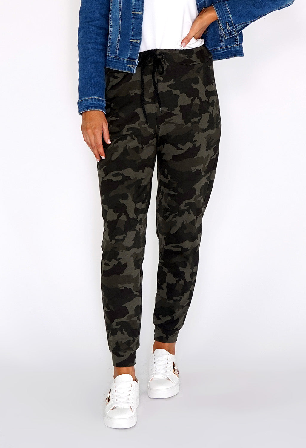 Zapara Khaki Camo Joggers