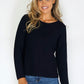 Navy Knit Jumper