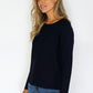 Navy Knit Jumper