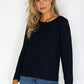 Navy Knit Jumper