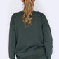 Khaki Jumper with Large Camouflage Front Pocket