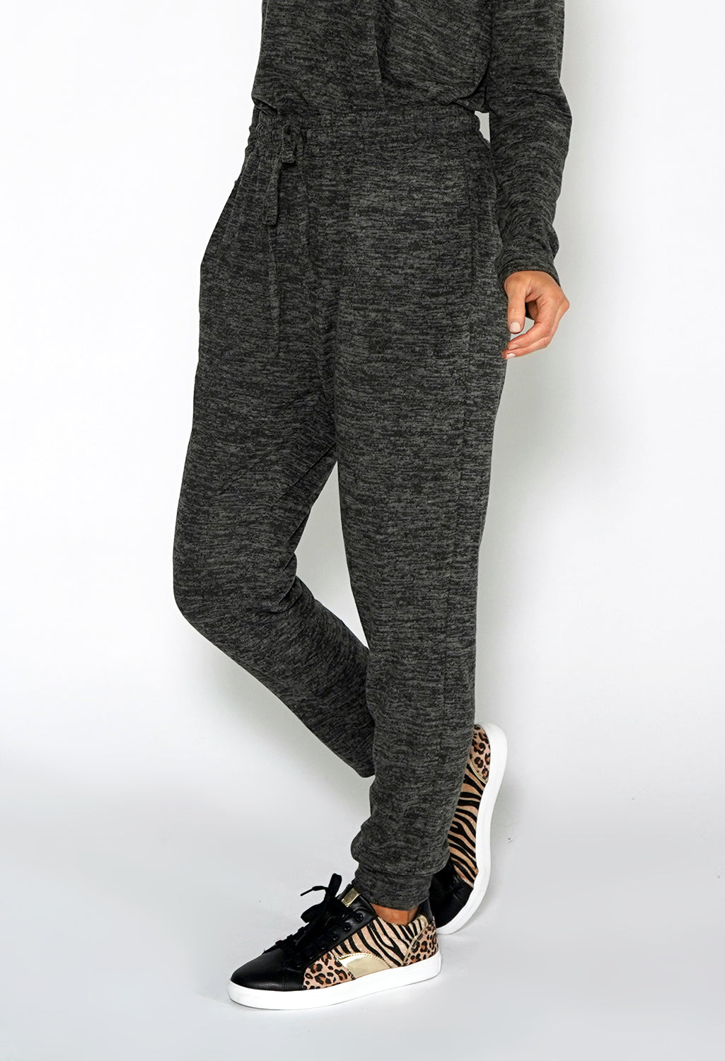 Two Piece Knit Lounge Wear Set