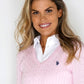 White Pleated Bib Collar-1