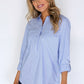 Blue Fine Stripe Shirt