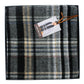 Men's Grey Checked Scarf