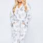 Light Grey Luxury Dressing Gown