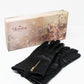 Black Genuine Leather Gloves