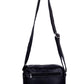 Black Crossbody Bag with Front Pockets-1