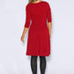 Red Knit Dress