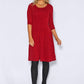 Red Knit Dress