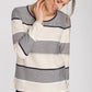 Round Neck Stripped Jumper