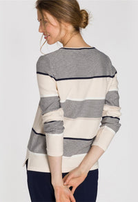 Round Neck Stripped Jumper