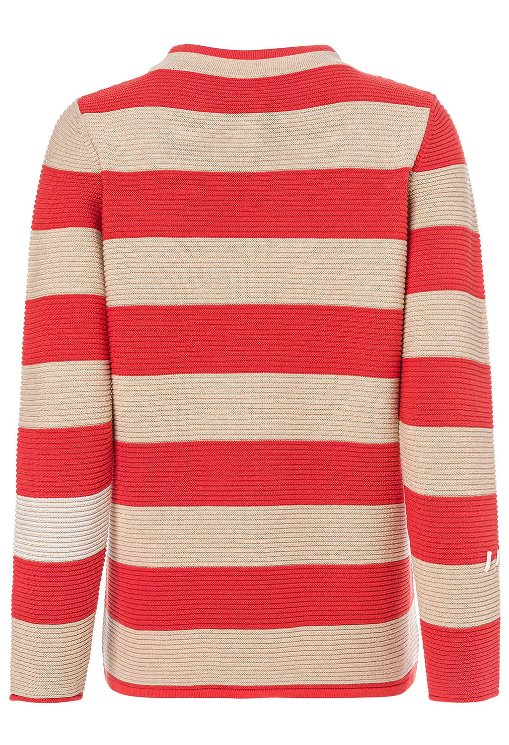 Pumpkin Broken Stripe Sweater