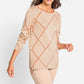 Diamond Stripe Pullover