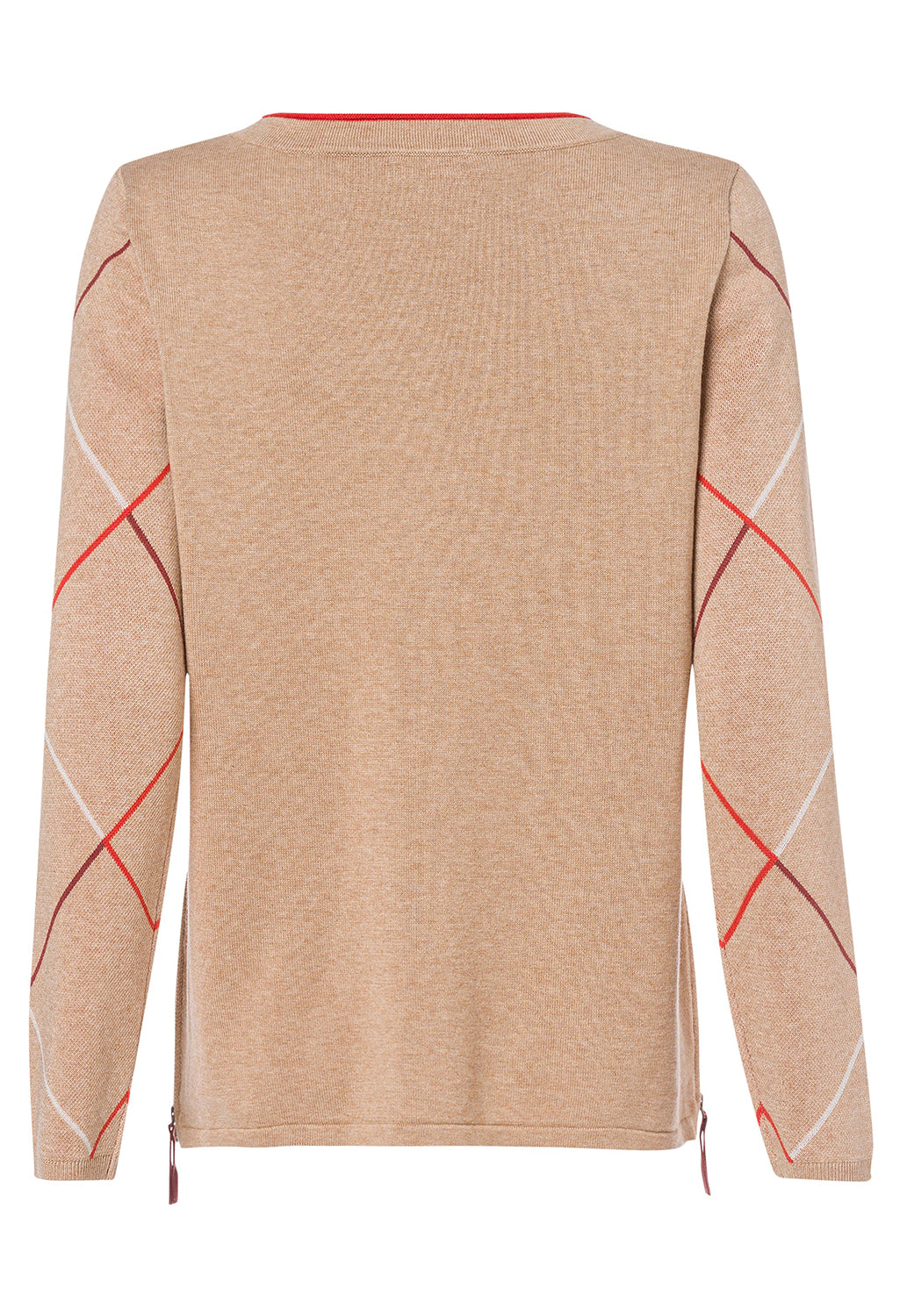 Diamond Stripe Pullover