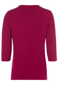 Purple V-Neck T-Shirt