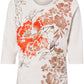 Floral Print Crew Neck T-Shirt