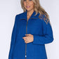 Royal Blue Boiled Wool Jacket