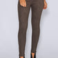 Zapara Brown Suede Leggings