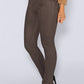 Zapara Brown Suede Leggings