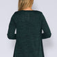 Green Knit Open Cardigan