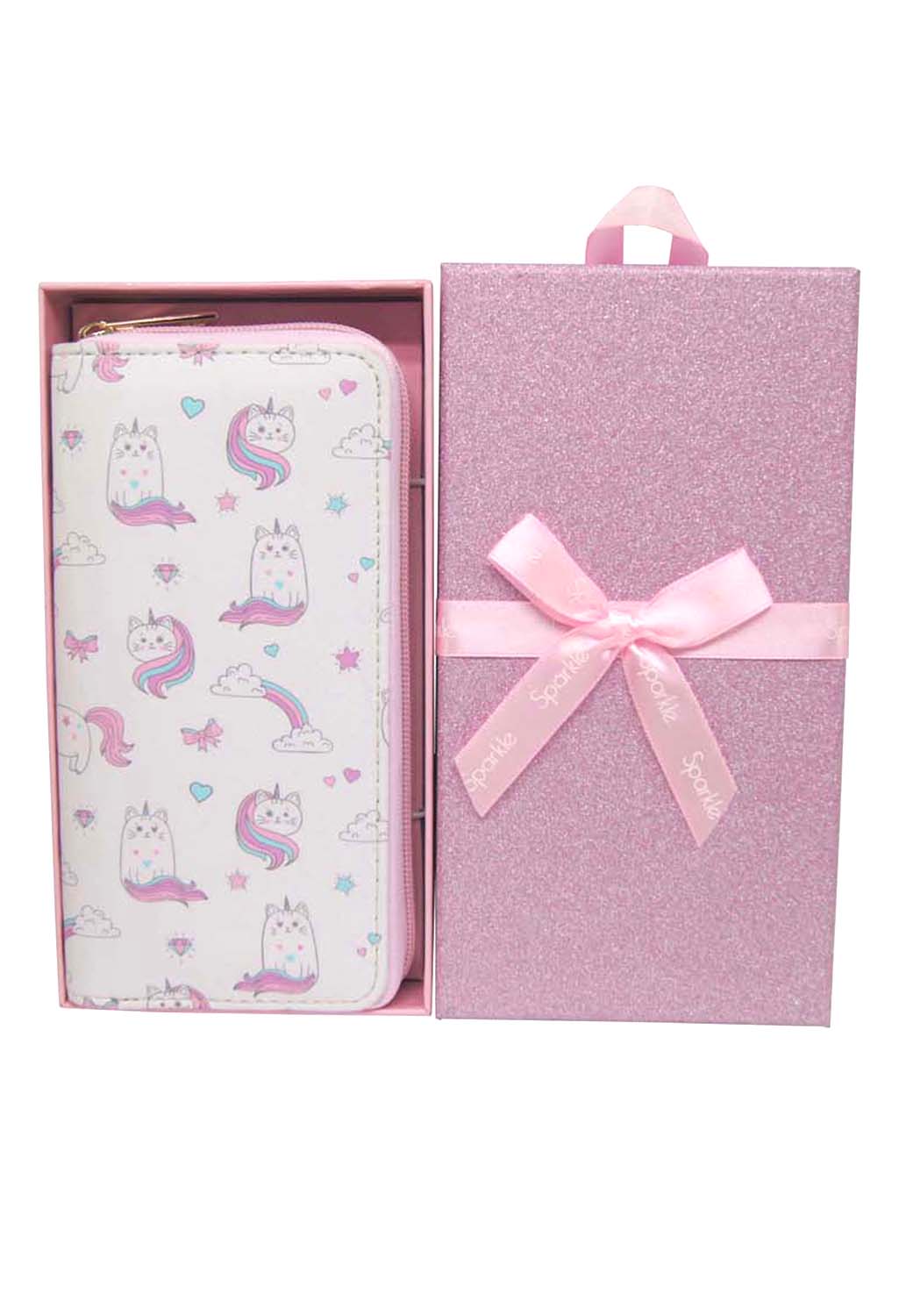 Pink Unicats Wallet