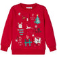 Jester Red Kids Knit Christmas Jumper