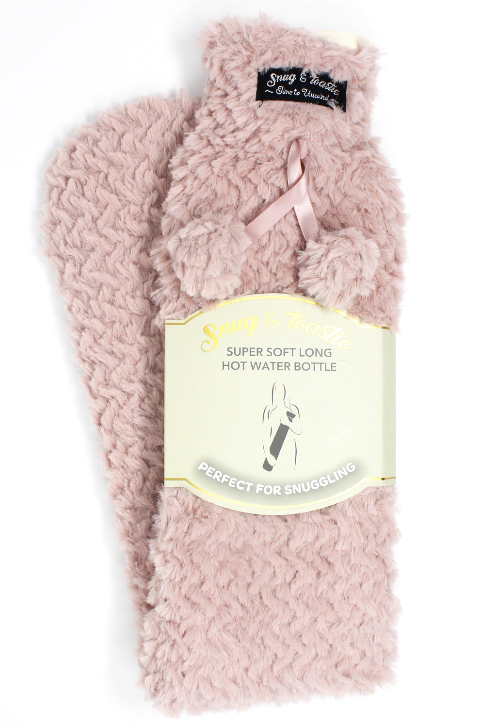 Pink Extra Long Hot Water Bottle