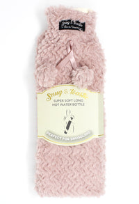 Pink Extra Long Hot Water Bottle