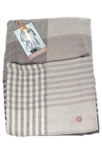 Grey Vintage Ladies Pocket Scarf