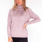 Taupe Knit Polo Neck