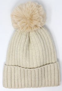 Vanilla BOBBLE HAT