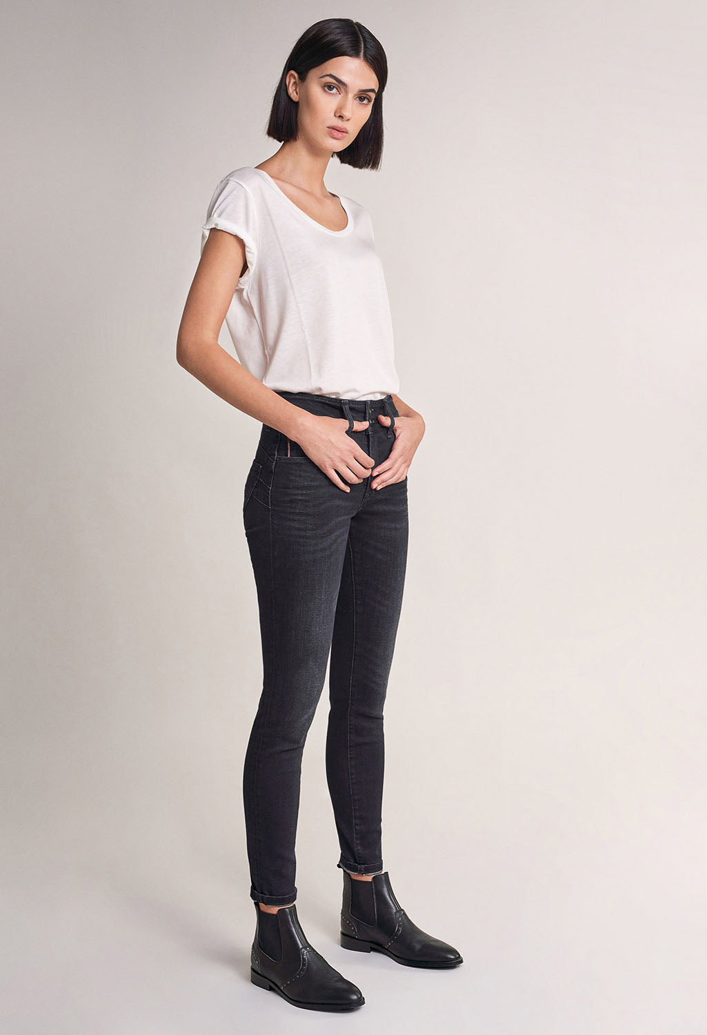 Push in Secret Skinny Dark Jeans (30 Leg)