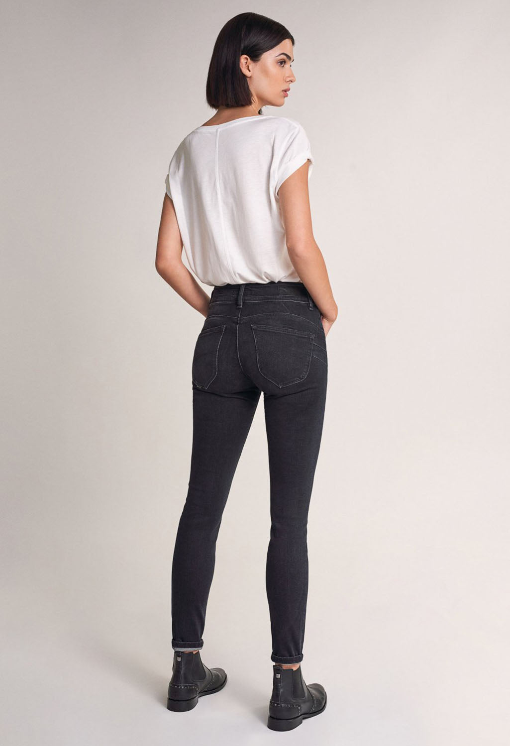 Push in Secret Skinny Dark Jeans (30 Leg)