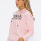 Soft Pink Social Distance Jumper