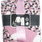 3 piece microfleece polka dot print pyjama set with plush socks